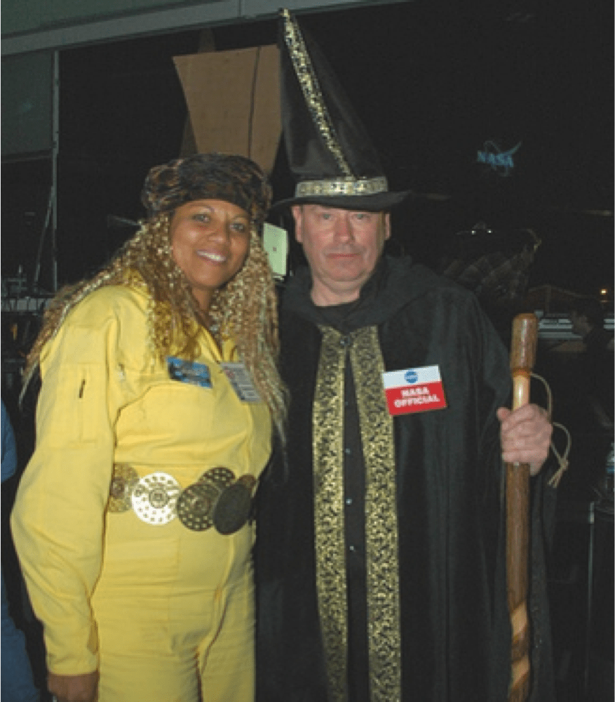 Pete Worden Celestine Starr at Yuri's Night Bay Area 2007