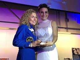 Anousheh Ansari and Loretta Whitesides Spirit of Yuris Night Award