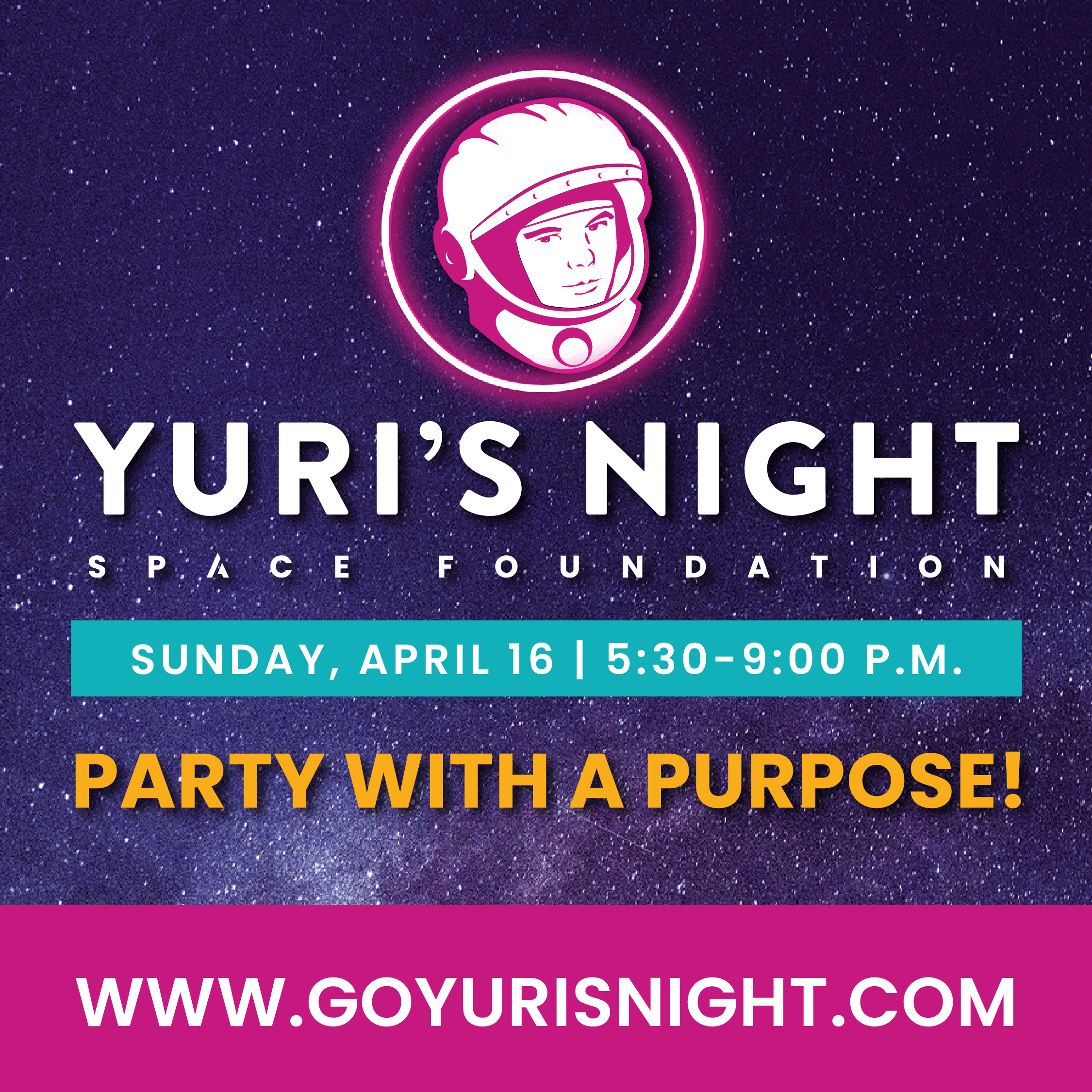 Space Foundation Yuri’s Night