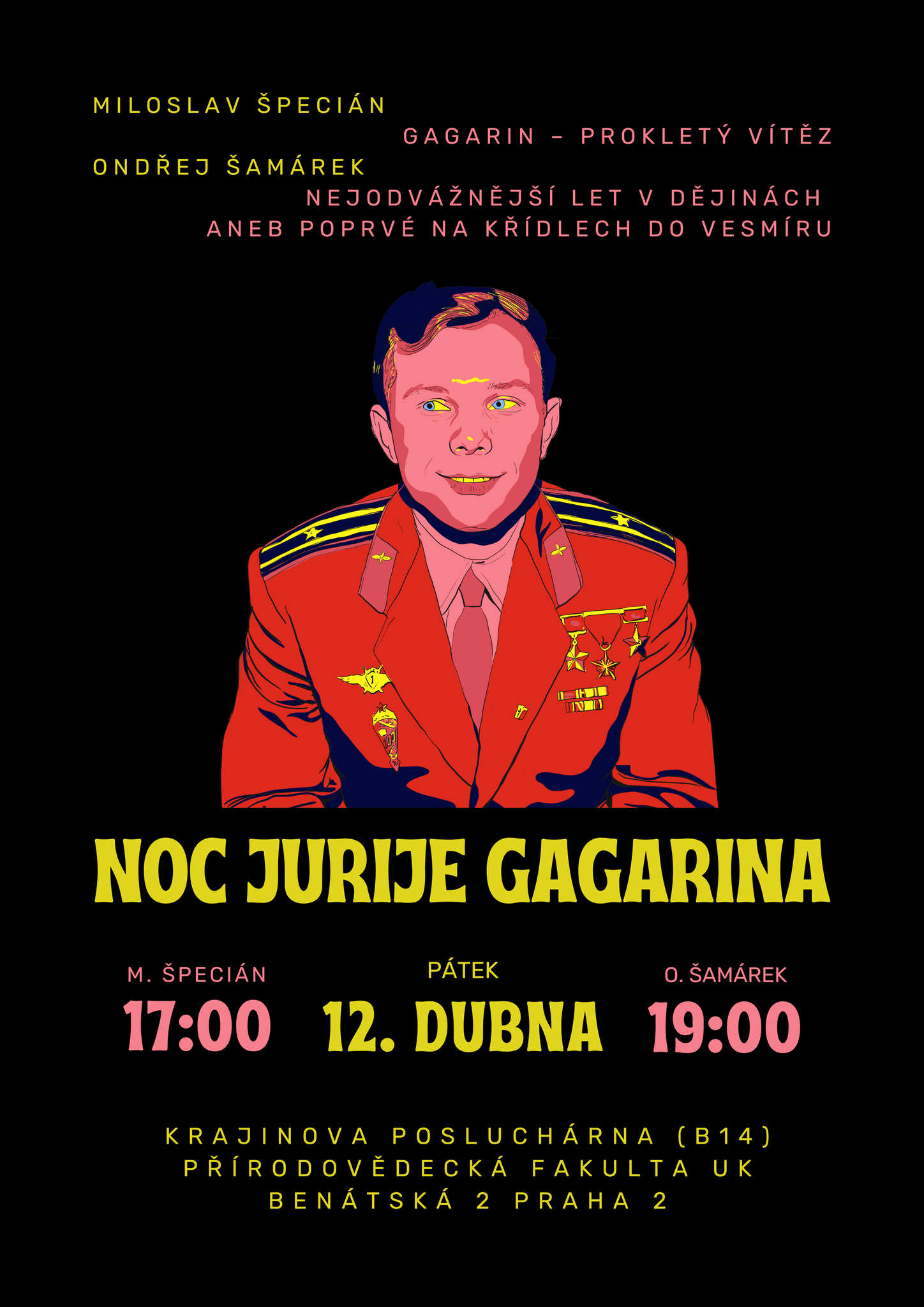 Pražská Noc Jurije Gagarina 2024